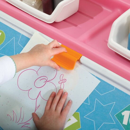 2-in-1 Speelgoedbox &amp; Tekenbord