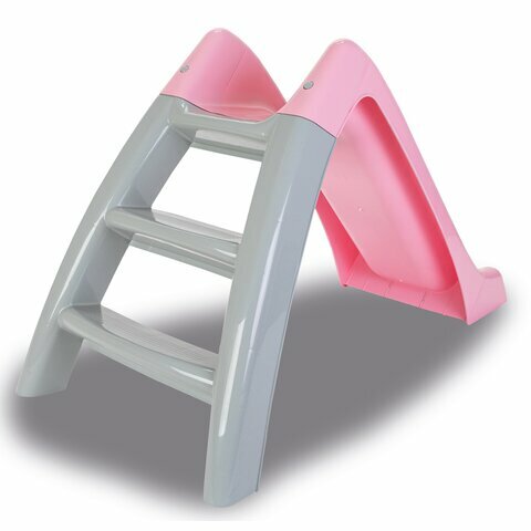 Jamara Glijbaan Happy Slide Junior 123 X 60 Cm Roze / grijs