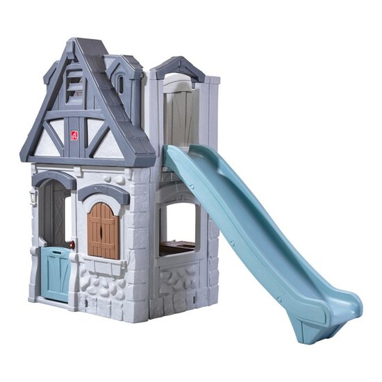 Enchanting Adventures 2-Story Playhouse &amp; Slide