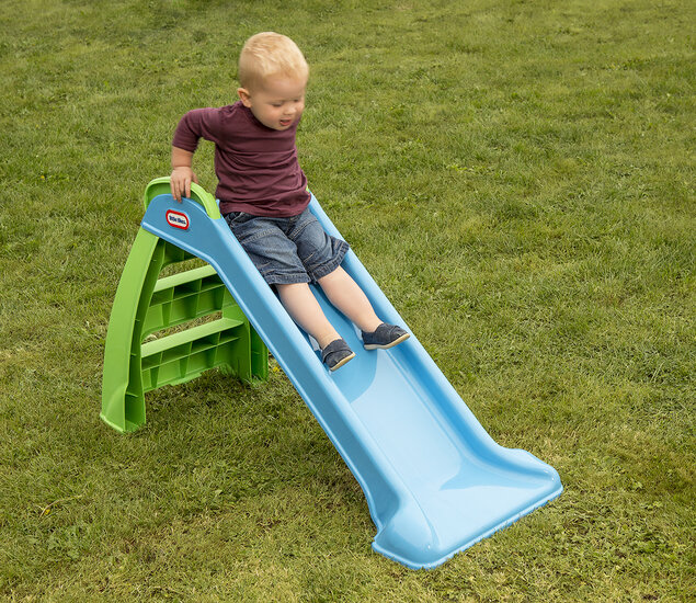 Aap banner Kan worden berekend Peuter glijbaan First Slide blauw/groen | Speelgoed de Betuwe - Speelgoed  de Betuwe
