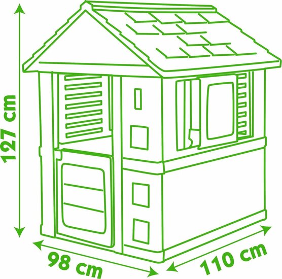 Smoby Nature Speelhuis