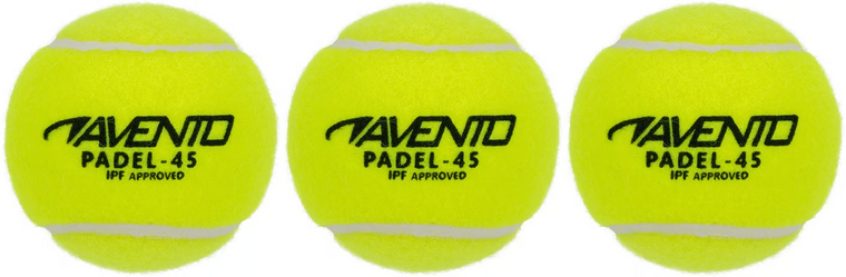 Padel ballen in koker set van 3