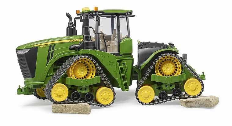 Bruder Tractor John Deere 9620 Rx Met Rupsbanden