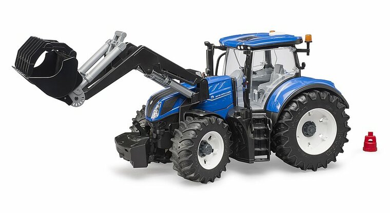 Bruder Tractor New Holland T7.315 Met Voorlader