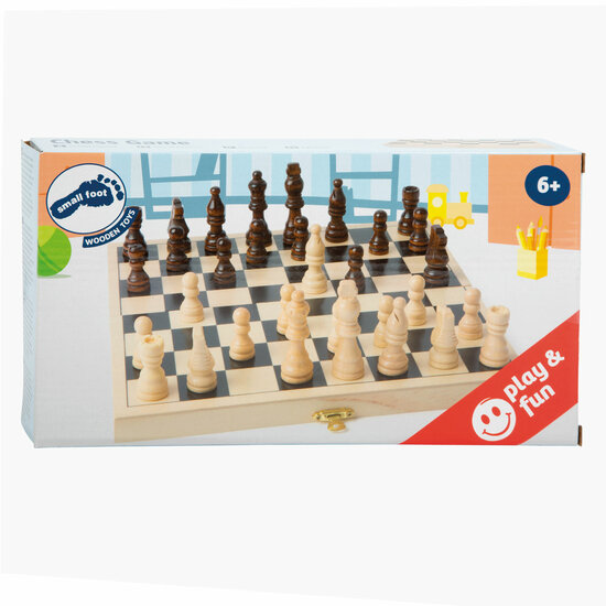 Small Foot - Houten Schaakspel