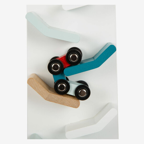 Small Foot - Houten Autobaan Toren met Auto's, 3dlg.