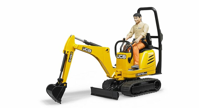 Bruder Jcb Micro Graafmachine 8010 Cts Met Figuur