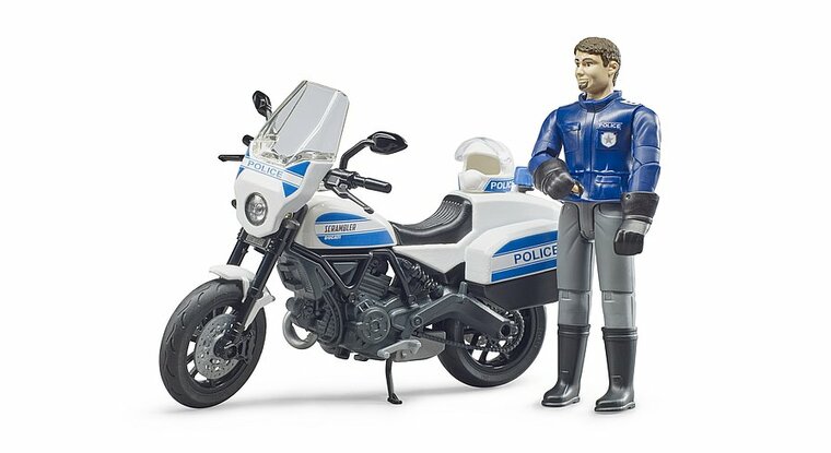 Bruder Bworld Ducati Scrambler Politiemotor