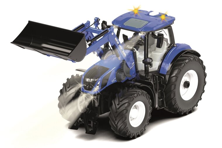 Siku RC New Holland T7.315 met voorlader en besturing  1:32