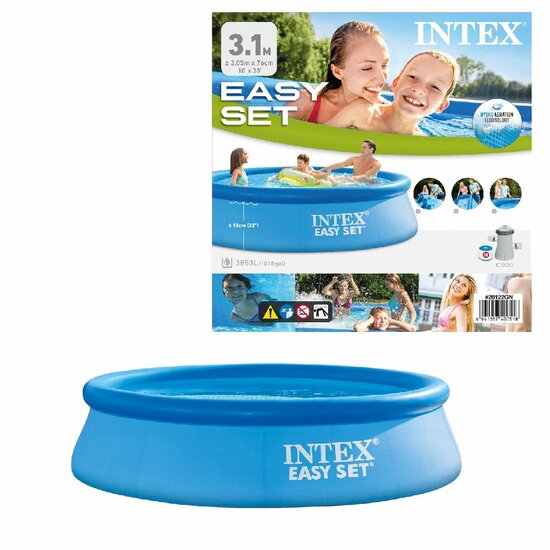 Intex Easy Set Pool 305X76Cm Inclusief Filterpomp