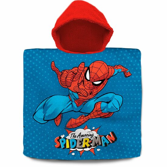 Spiderman Poncho 60x120cm