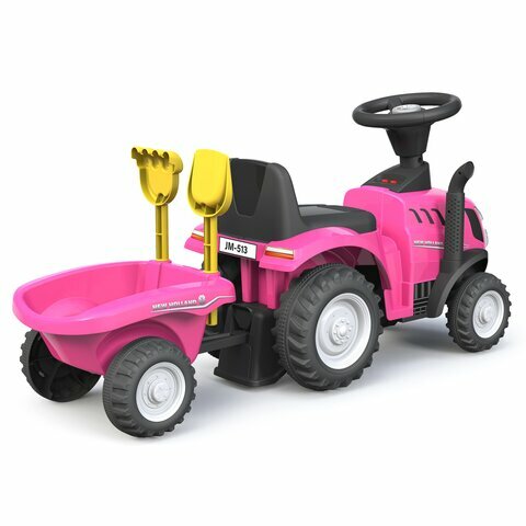 Looptractor  New Holland T7 Tractor roze