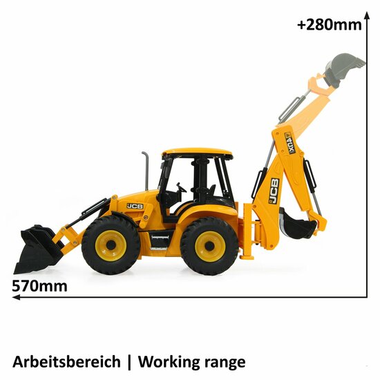 Graaflaadmachine JCB 1:20 2.4GHz