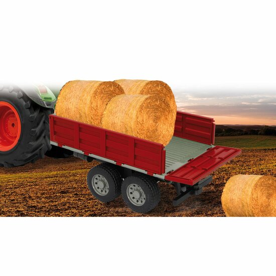 Kipper rood voor RC tractor 1:16