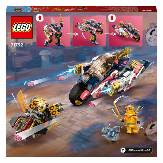 LEGO Ninjago 71792 Sora&rsquo;s Transformerende Mecharacemotor
