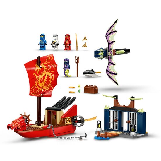 LEGO Ninjago 71749 Laatste Tocht van Destiny&#039;s Bounty