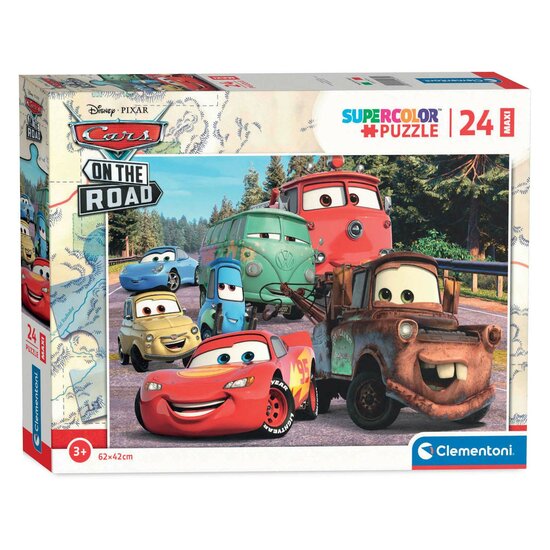 Clementoni Maxi Legpuzzel Cars, 24st.