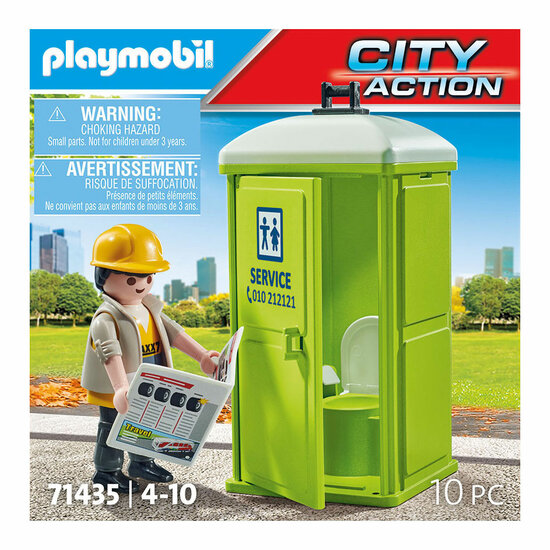 Playmobil City Action Mobiel Toilet - 71435