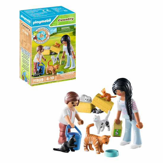 Playmobil Country Kattenfamilie - 71309