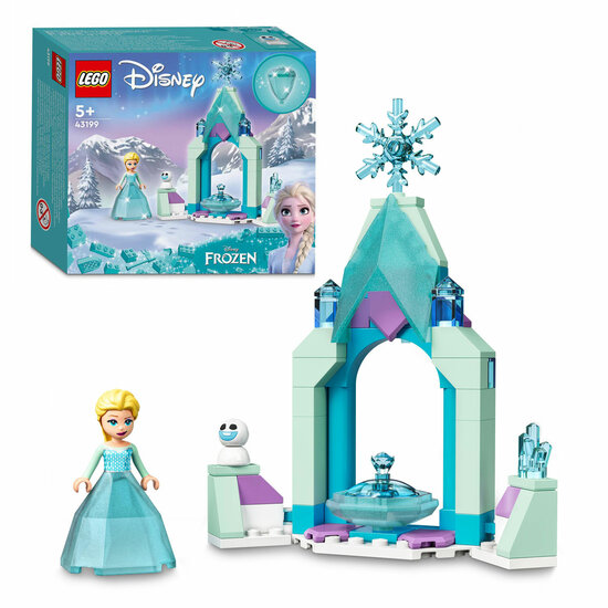 LEGO Disney Prinses 43199 Binnenplaats van Elsa&#039;s Kasteel
