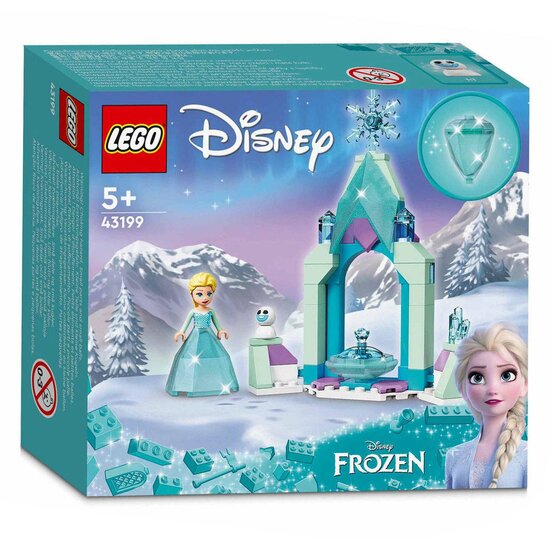 LEGO Disney Prinses 43199 Binnenplaats van Elsa&#039;s Kasteel