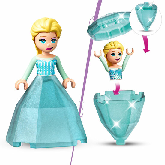 LEGO Disney Prinses 43199 Binnenplaats van Elsa's Kasteel