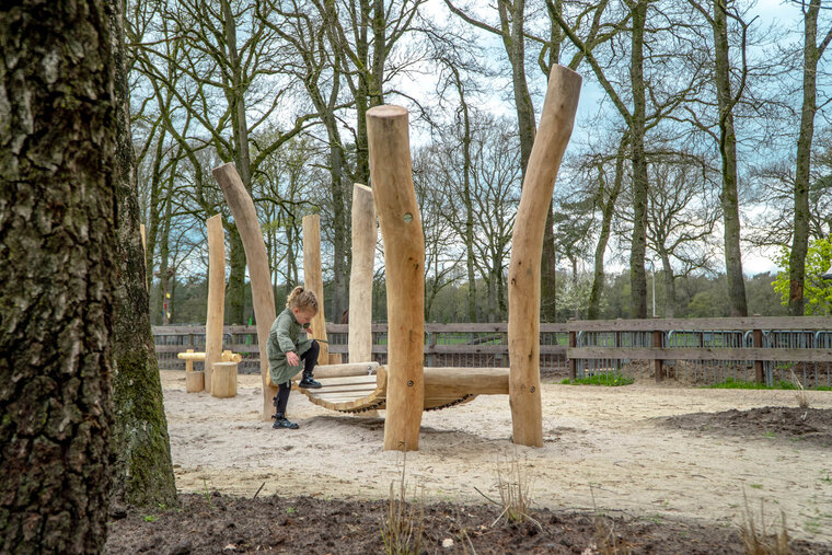 Robinia junglebrug voor openbaar gebruik 360cm