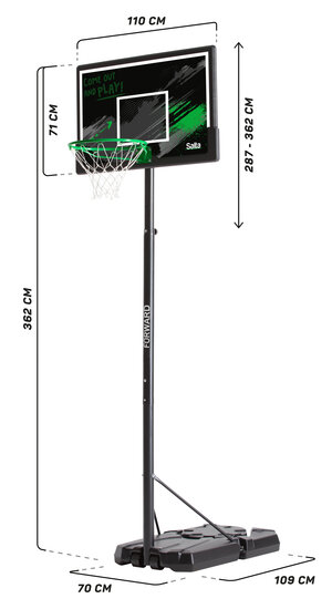 Salta Forward Basketbalpaal