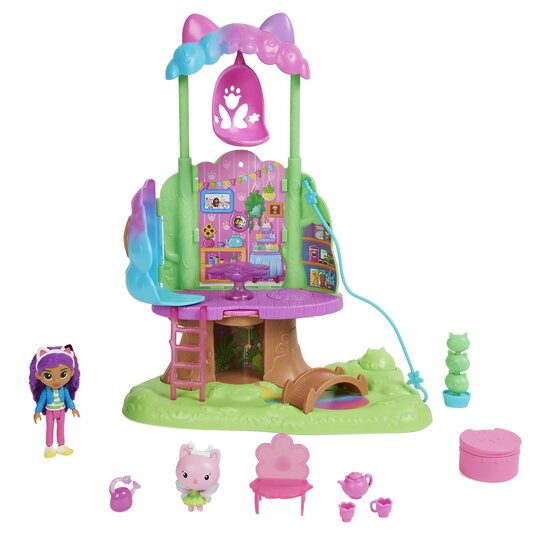 Gabby&#039;s Dollhouse Kitty&#039;s Fairy&#039;s Garden Treehouse
