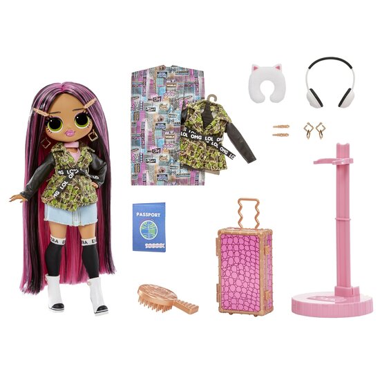 LOL Surprise OMG Travel Doll City Babe