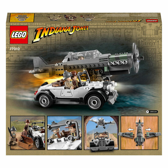 LEGO Indiana Jones 77012 Gevechtsvliegtuig Achtervolging