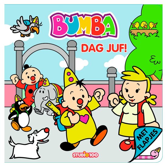 Bumba Foamboek met Flapjes - Dag Juf