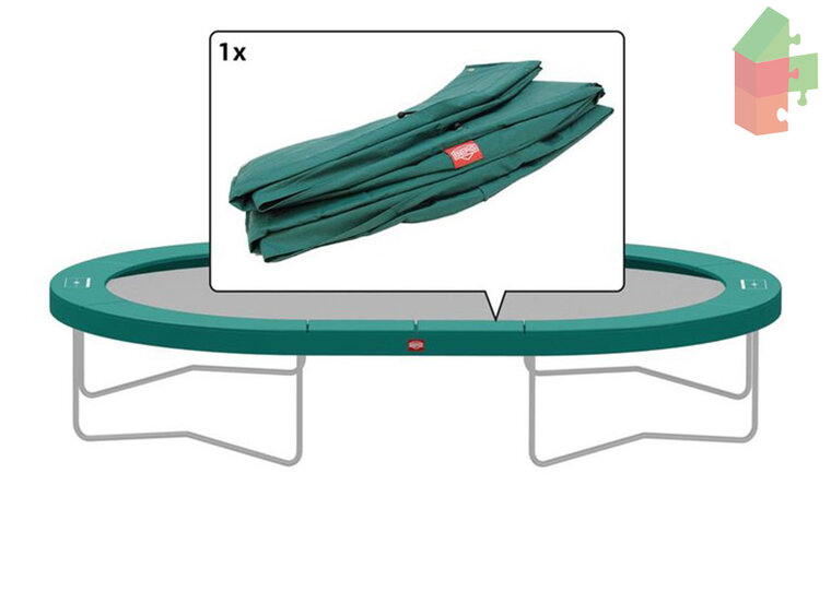 Berg Grand Champion - Regular Beschermrand 470X310 Groen
