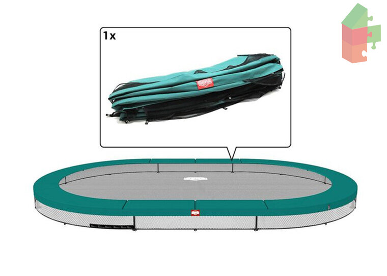 Berg Grand Favorit - Inground Beschermrand 520X350 Groen
