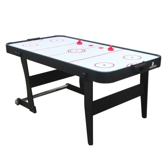 Icing XL opklapbare Airhockey tafel Zwart