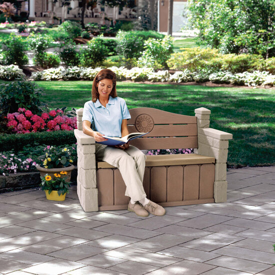 Step2 Outdoor Storage Bench