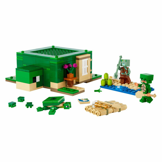 LEGO Minecraft 21254 Het Schildpadstrandhuis