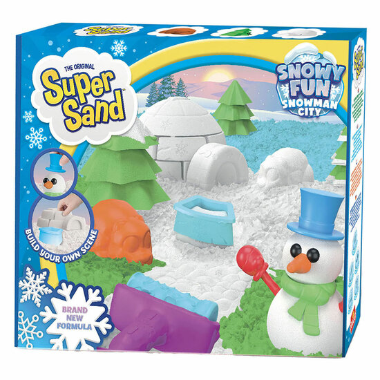 Super Sand Snowy Fun - Snowman City Speelset