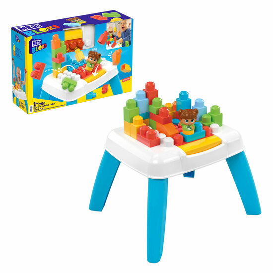 Mega Bloks - Build &#039;N Tumble Bouw Tafel