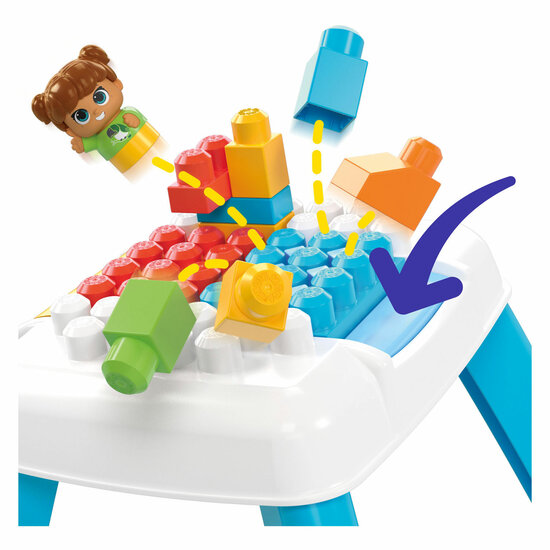 Mega Bloks - Build &#039;N Tumble Bouw Tafel