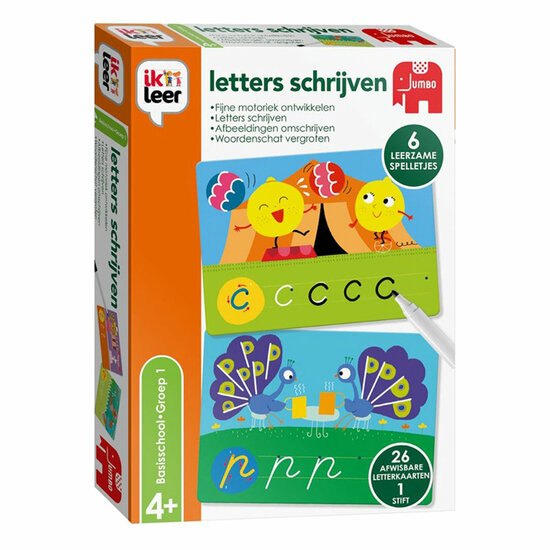 Jumbo Ik Leer Letters Schrijven Educatief Spel