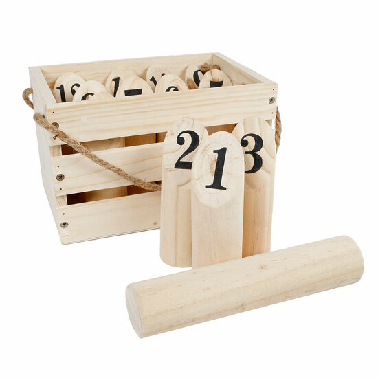 Getallenwerpspel Hout