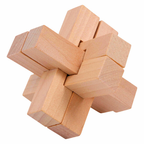 Small Foot - Houten Breinpuzzels, Set van 4