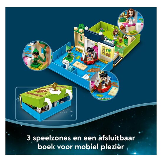 LEGO Disney Peter Pan &amp; Wendy&#039;s Verhalenboekavontuur Set