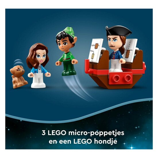 LEGO Disney Peter Pan &amp; Wendy&#039;s Verhalenboekavontuur Set