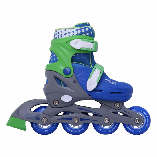 Street Rider Inline Skeelers Blauw, Maat 26-29