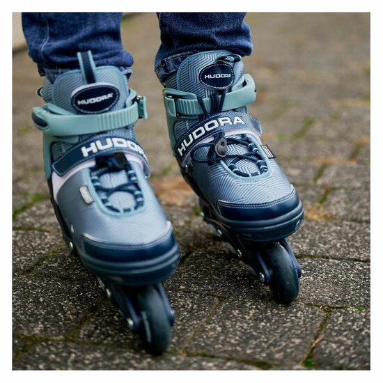 HUDORA Skeelers Leon 2.0 Ccean Blauw, Maat 33-36