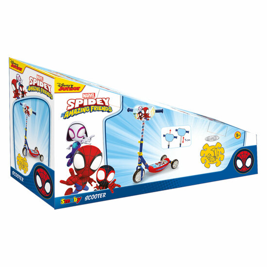 Smoby Marvel Spidey &amp; Amazing Friends 3-Wiel Kinderstep