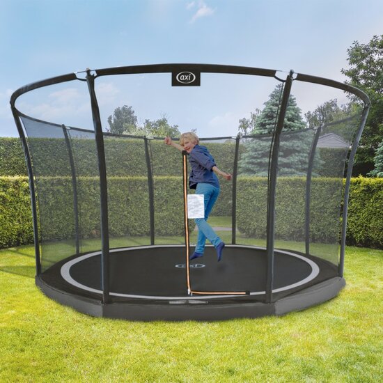 Denver Trampoline 12ft - Inground - Zwart