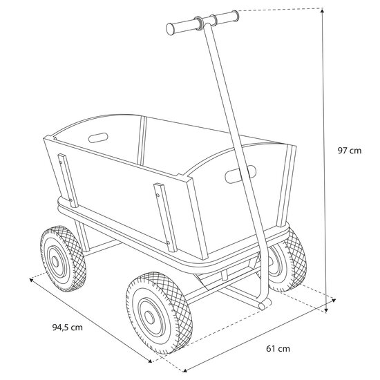 Sunny Billy Beach Wagon Rood